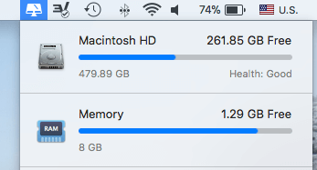 macbook pro your disk is almost full