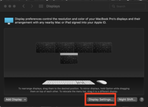 how to rotate screen on macbook pro